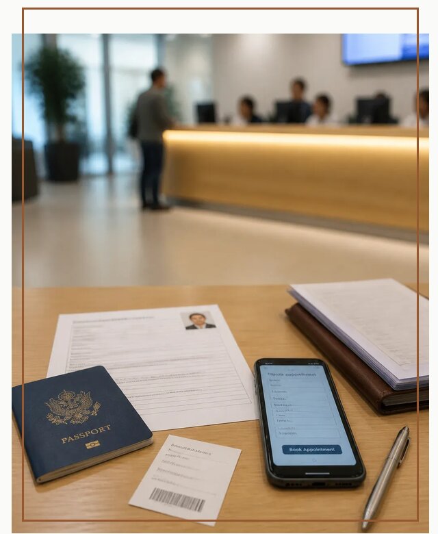 Запись в визовый центр в Благовещенске для подачи документов